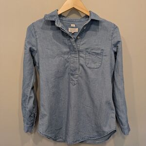 Loft Petite Chambray The Softened Shirt